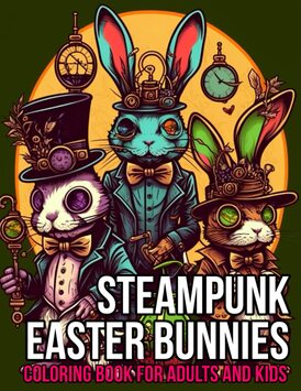 Steampunk Easter Bunnies Coloring Book: Steampunk Easter Coloring Book