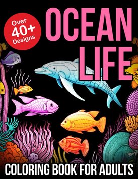Ocean Life Coloring Books For Adults